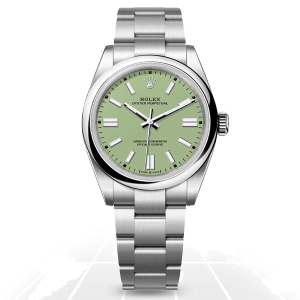 Rolex Oyster Perpetual 41 „Pistazie“ 134300
