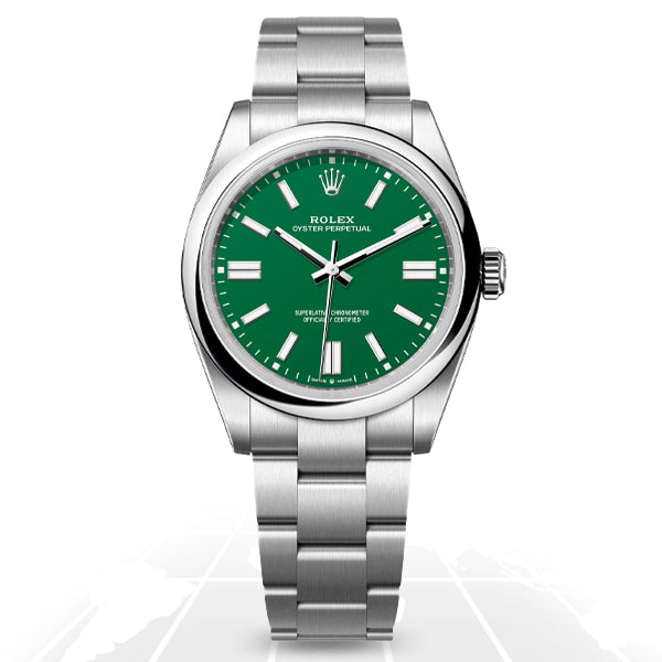 Rolex Oyster Perpetual 41 „Grün“ 134300