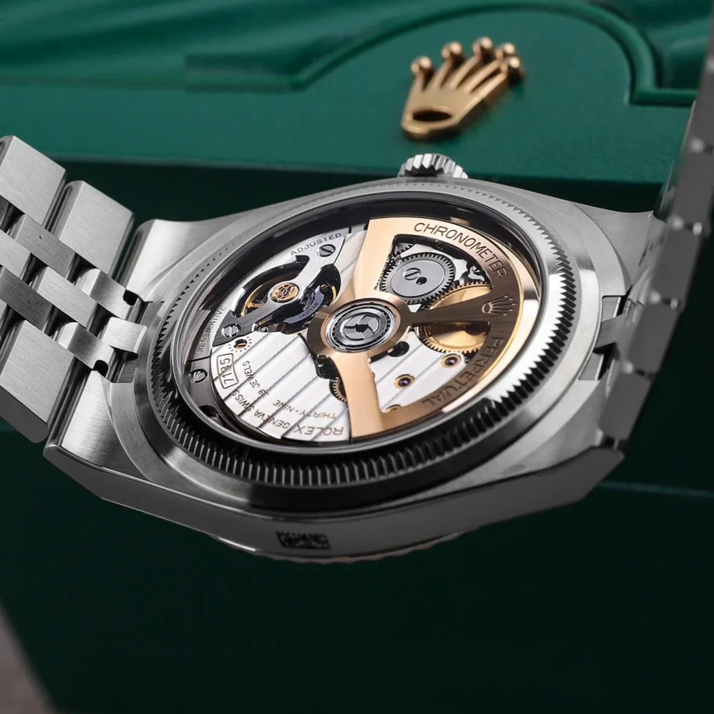 Land-Dweller 40 mm 127334 – Luxus Uhr aus Oystersteel & Weißgold