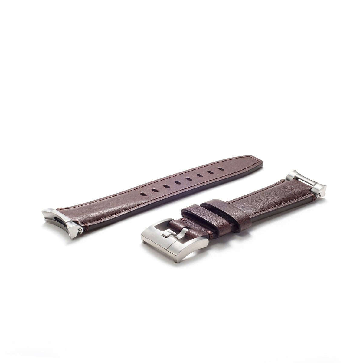 Stahl-Endstück-Lederarmband-System für die Rolex Sub Ceramic No-Date