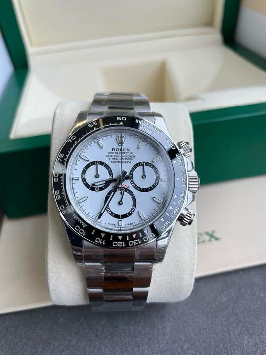 【Begrenzte Stückzahl – Nur solange der Vorrat reich】Cosmograph Daytona Oyster, 40 mm, Edelstahl Oystersteel Referenz 126500LN（m126500ln-0001）