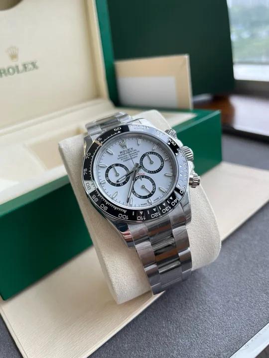 【Begrenzte Stückzahl – Nur solange der Vorrat reich】Cosmograph Daytona Oyster, 40 mm, Edelstahl Oystersteel Referenz 126500LN（m126500ln-0001）