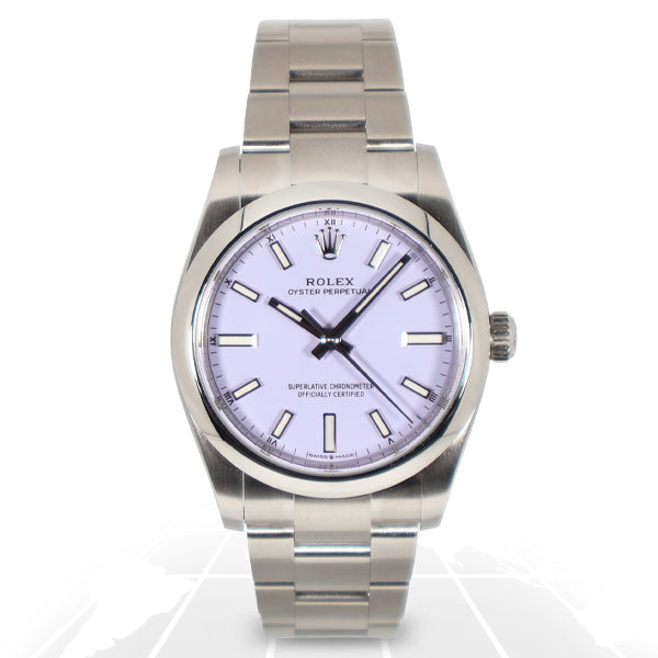 Rolex Oyster Perpetual 34 „Lavender“ 124200