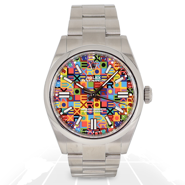 Rolex Oyster Perpetual 41 „Jubilee-Motiv“ 134300