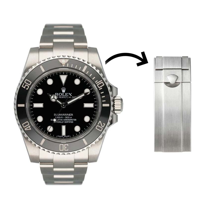 Everest Faltschließe für Rolex Oyster Armband – Submariner 114060