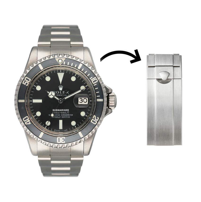 Everest Faltschließe für Rolex Oyster Armband – Submariner 1680 / 16800