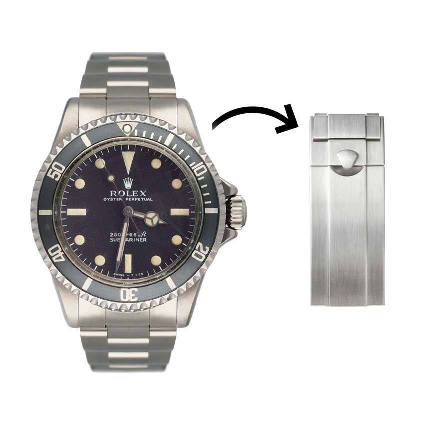 Everest Faltschließe für Rolex Oyster Armband – Submariner 5512 / 5513