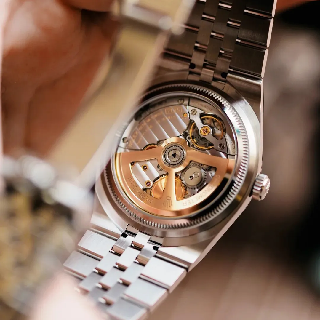 Land-Dweller 40 mm 127334 – Luxus Uhr aus Oystersteel & Weißgold