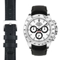 Gebogenes Lederarmband für Rolex Daytona mit Dornschließe